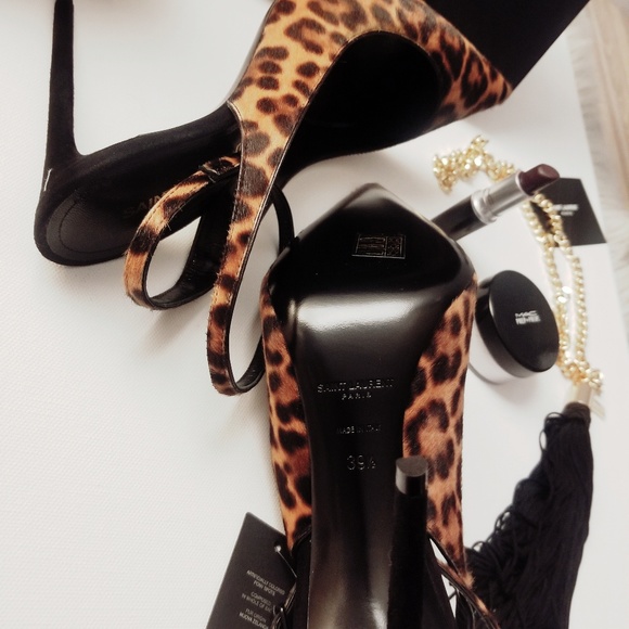 ❌SOLD❌Saint Laurent's Zoe ankle-strap pumps - Picture 3 of 7